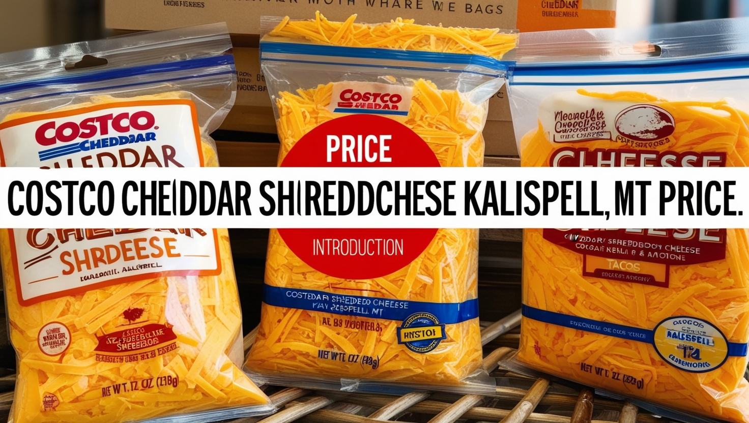 Costco Cheddar Shredded Cheese Kalispell MT Price