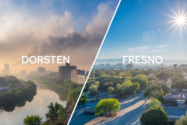 dorsten vs fresno pollution