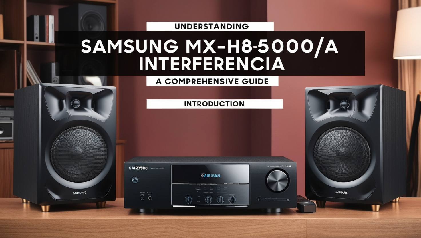 samsung mx-hs8500/a interferencia