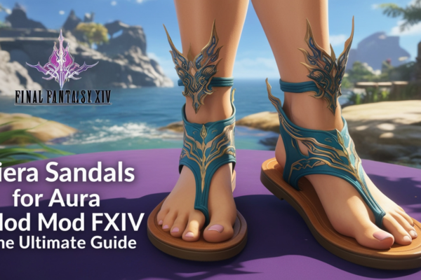 viera sandals for aura mod ffxiv