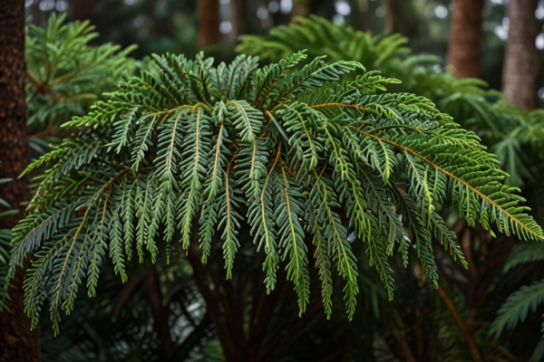 Is Norfolk Island Pine a monocot or dicot?