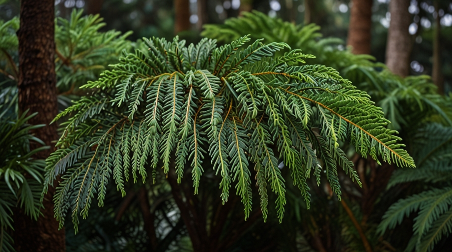 Is Norfolk Island Pine a monocot or dicot?